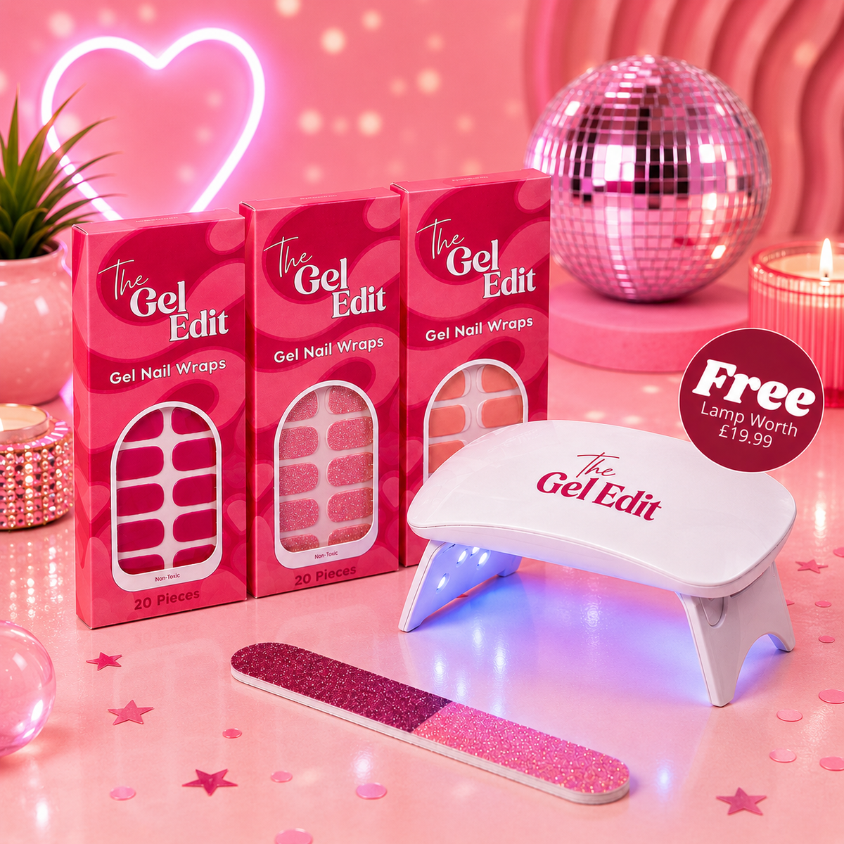 Starter Kit Including UV Lamp - 3 Sets