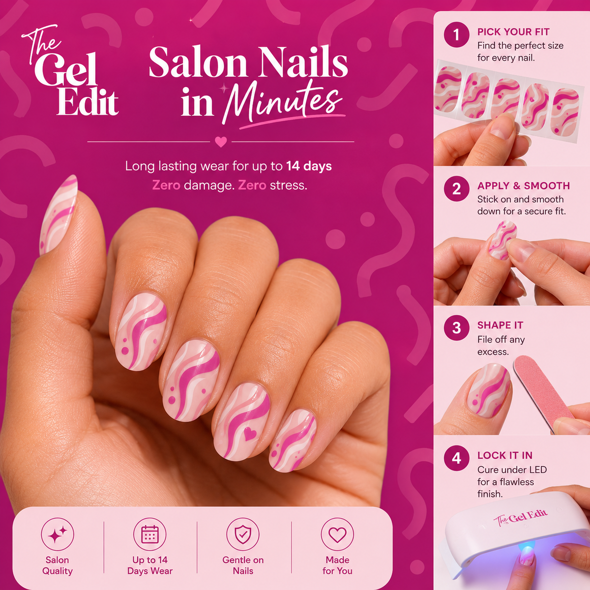 Mystery Gel Nail Wraps
