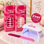 The Gel Edit Starter Kit - 2 Gel Sets + FREE UV LED Lamp